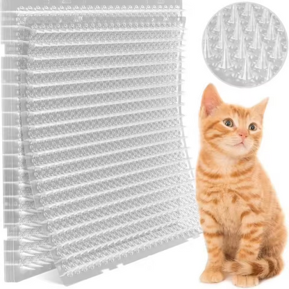 Katzenabwehrmatte Stachel Anti-Katzen-Abschreckung Kunststoff Pflanzenschutz Möbelprotektor