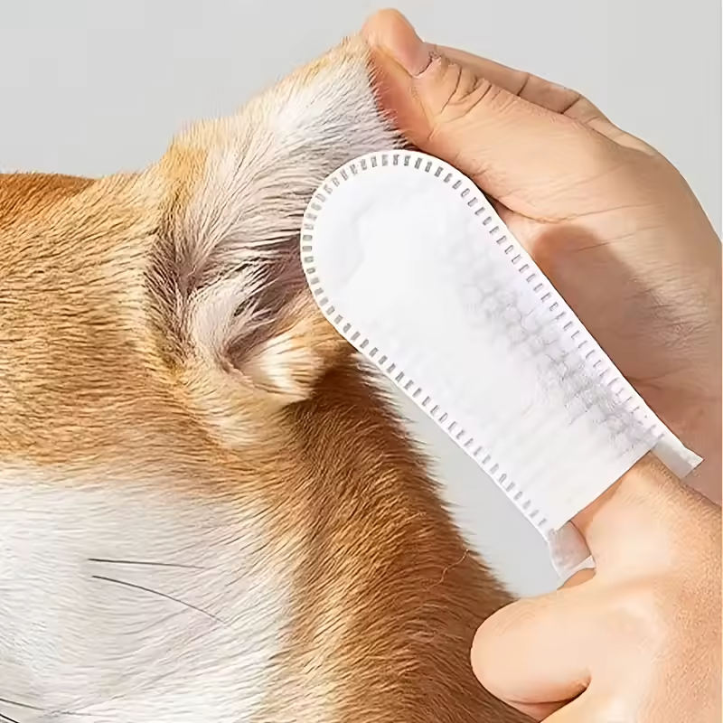 Finger-Ohrreinigungstücher für Haustiere