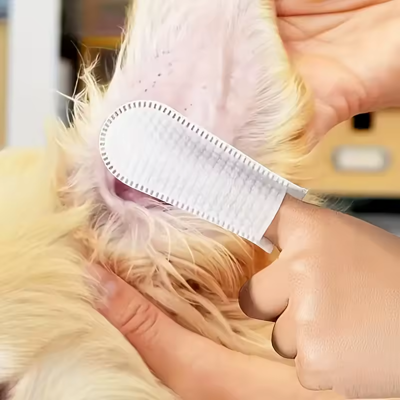 Finger-Ohrreinigungstücher für Haustiere