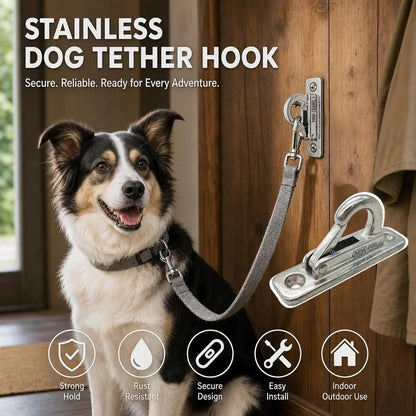 Stainless Steel Dog Tie-Out Hook