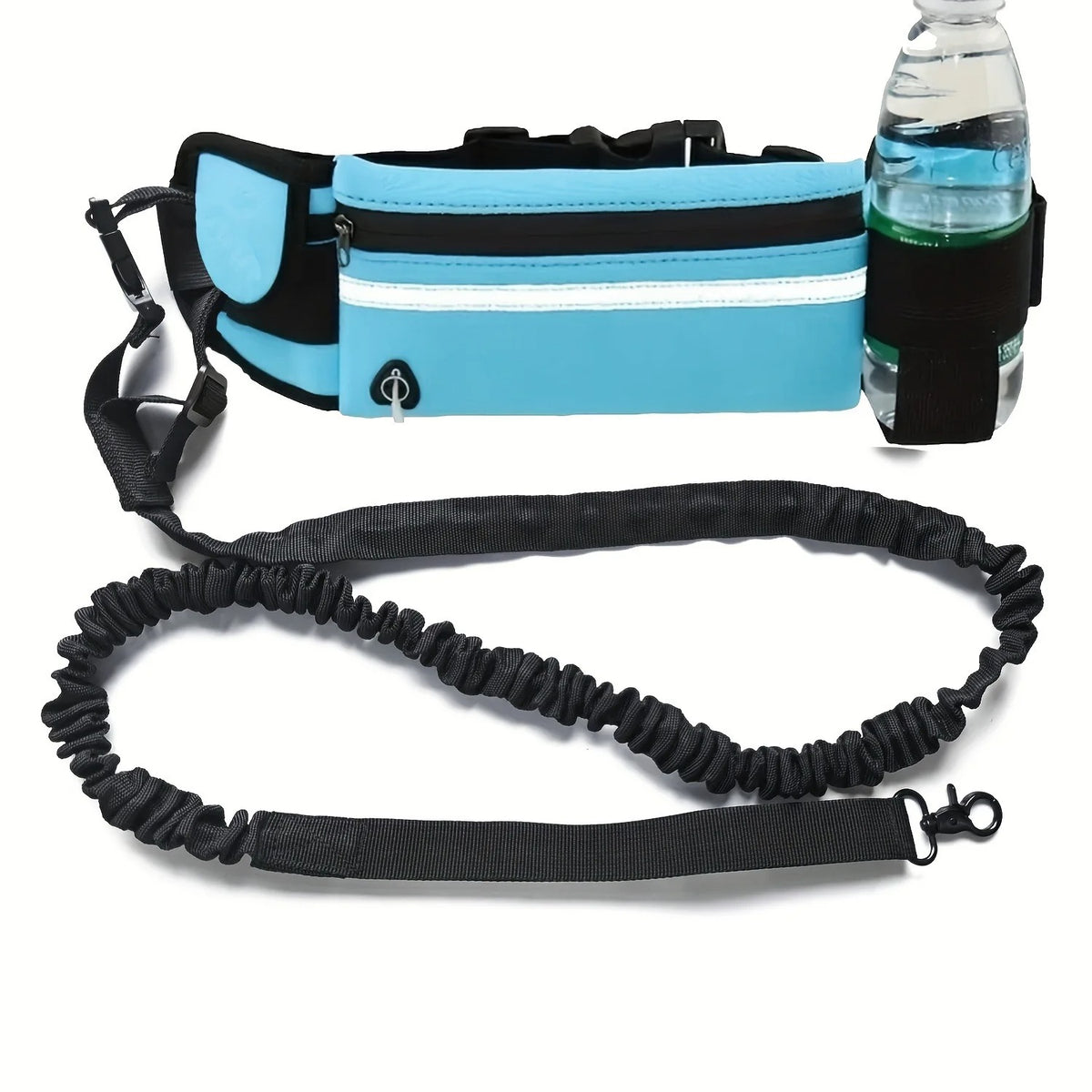 Handsfree Hondenriem met Heuptas